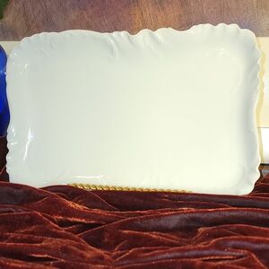 Antique Haviland Limoges Late 1800s Medium Serving Platter.10.5" X 7". (1)